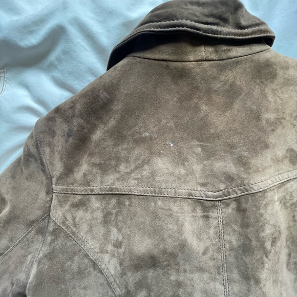 Free People genuine Suede leather moto jacket. - Picture 15 of 15